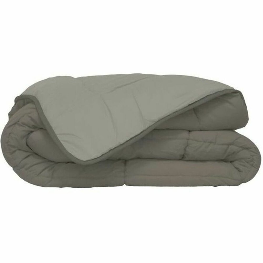 Remplissage de couette Poyet  Motte CALGARY Gris 400 g /m² 220 x 240 cm