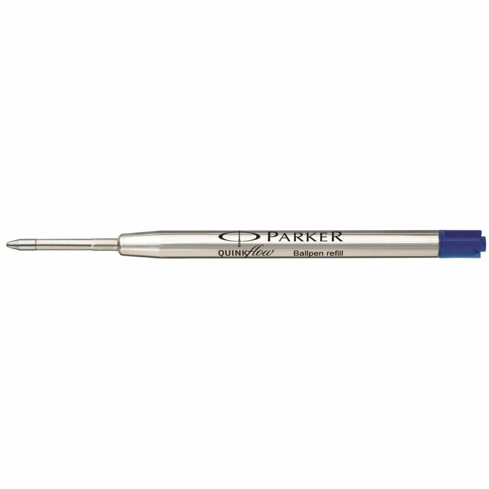 Refill for ballpoint pen Parker Quink Flow Blue (12 Units)