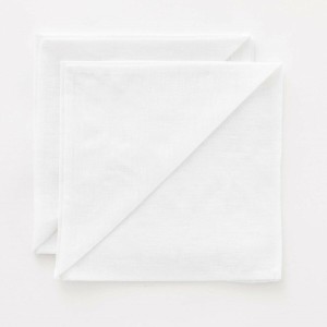 Napkins Belum White Multicolour Linen 50 x 50 cm 2 Units