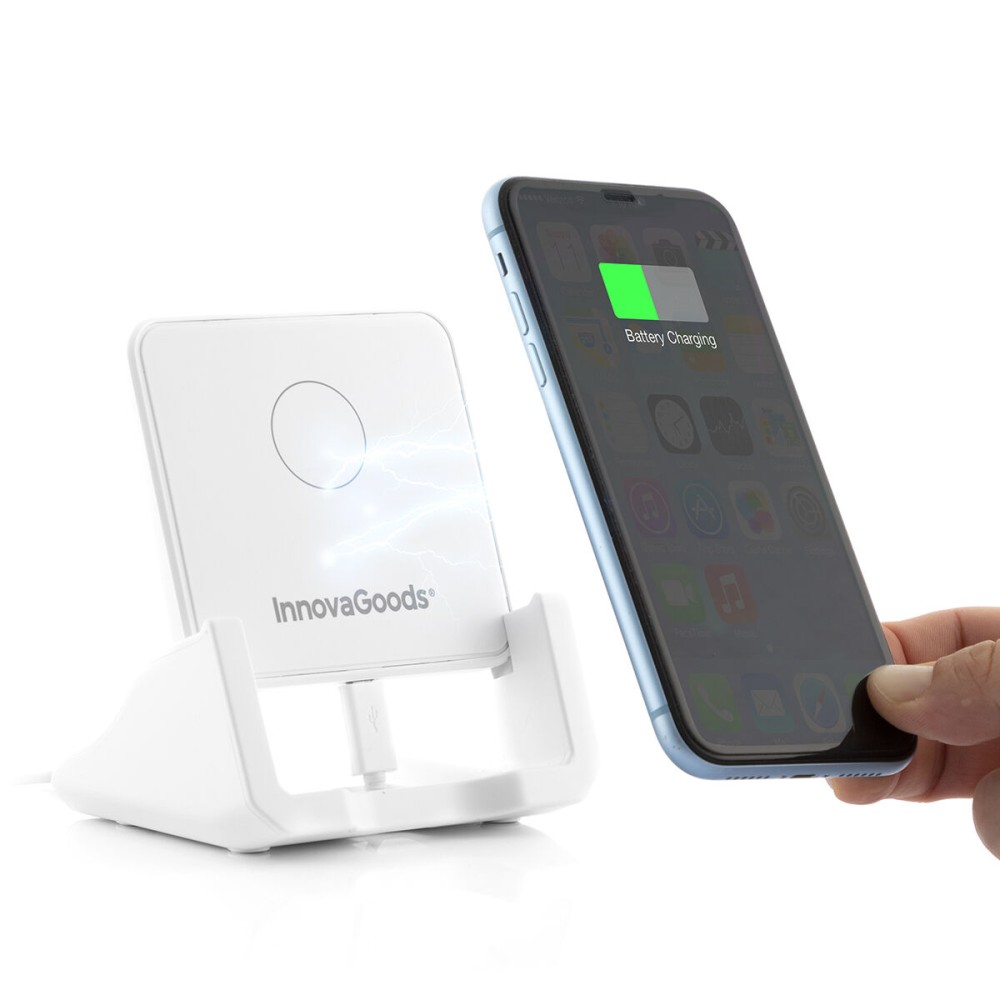 Multi-position Wireless Charger with Support Base Pomchar InnovaGoods