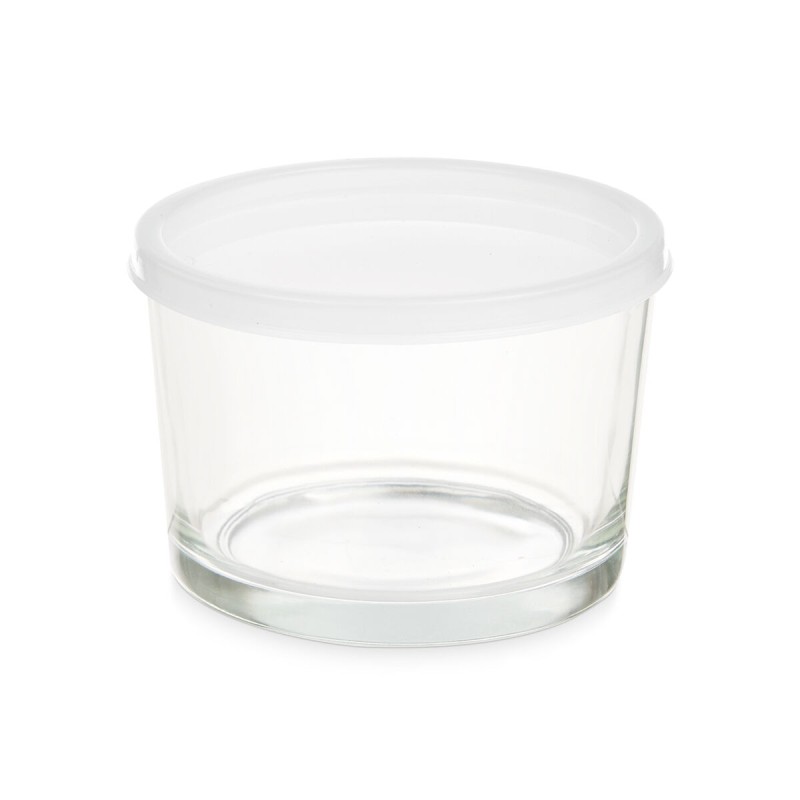 Lunch box Vivalto OCT-W37403-DISPLAY Transparent Glass polypropylene 200 ml (24 Units)