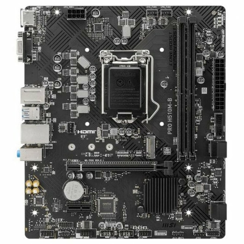 Carte Mère MSI PRO H510M-B Intel H510 LGA 1200