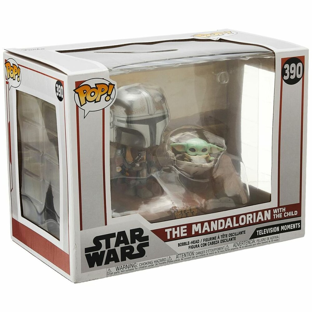 Action Figure Funko STAR WARS THE MANDALORIAN & BABY YODA