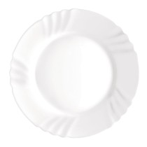 Assiette plate Bormioli Rocco Ebro Blanc verre (24 cm) (36 Unités)