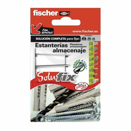 Befestigungsbausatz Fischer Solufix 502684 Regale 25 Stücke