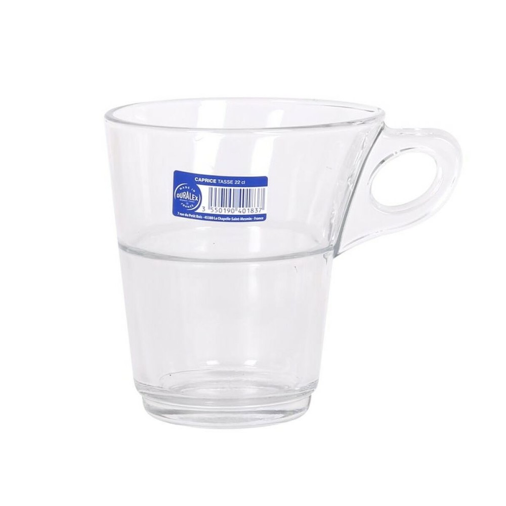 Ensemble de tasses à café Duralex Caprice 220 ml 6 Pièces (6 Unités) (6 uds)