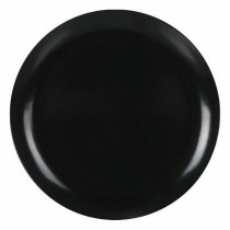 Dessert dish La Mediterránea Melamin Anthracite 20 cm (24 Units)