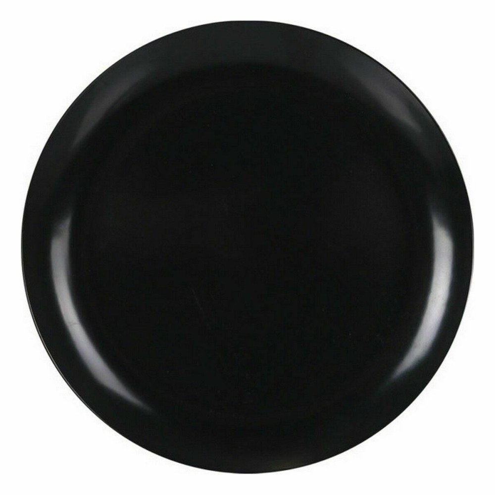 Dessert dish La Mediterránea Melamin Anthracite 20 cm (24 Units)