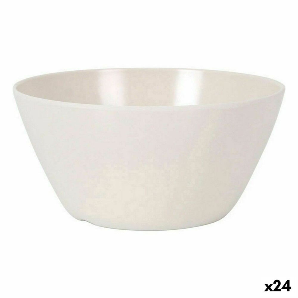 Schüssel für Vorspeisen La Mediterránea Melamine Weiß Glanz 14,5 x 7 cm (24 Stück)