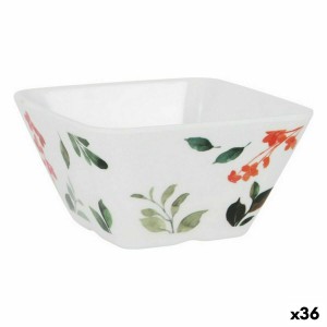 Schüssel für Vorspeisen La Mediterránea Petunia Melamine Glanz (36 Stück)