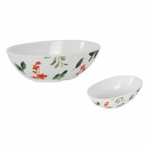 Schüssel für Vorspeisen La Mediterránea Petunia Melamine Glanz (24 Stück)