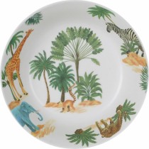 Assiette creuse La Mediterránea Sauvage Mélamine 20 x 20 x 5 cm (24 Unités)