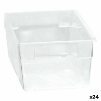 Multi-use Box Modular Transparent 15 x 8 x 5,3 cm (24 Units)