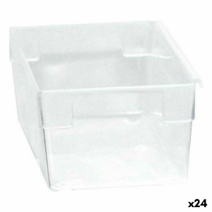 Multi-use Box Modular Transparent 15 x 8 x 5,3 cm (24 Units)