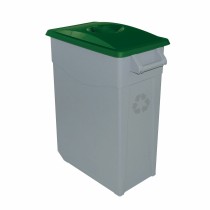 Poubelle recyclage Denox Vert 65 L (2 Unités)