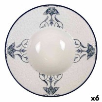 Pasta Dish La Mediterránea Rosetta Porcelain Ø 28 cm (6 Units)