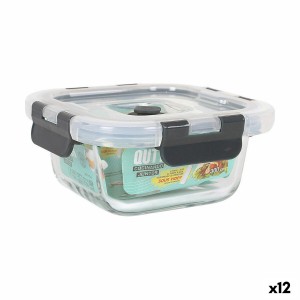 Lunchbox Quttin   300 ml 12,5 x 12 x 5,8 cm (12 Stück)