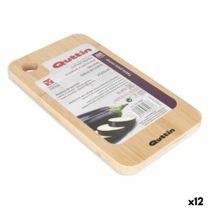 Cutting board Quttin Quttin Bamboo 27 x 15 x 1,5 cm (12 Units) (27 x 15 cm)