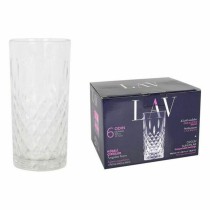 Set of glasses LAV Odin 6 Pieces (4 Units) (356 ml)