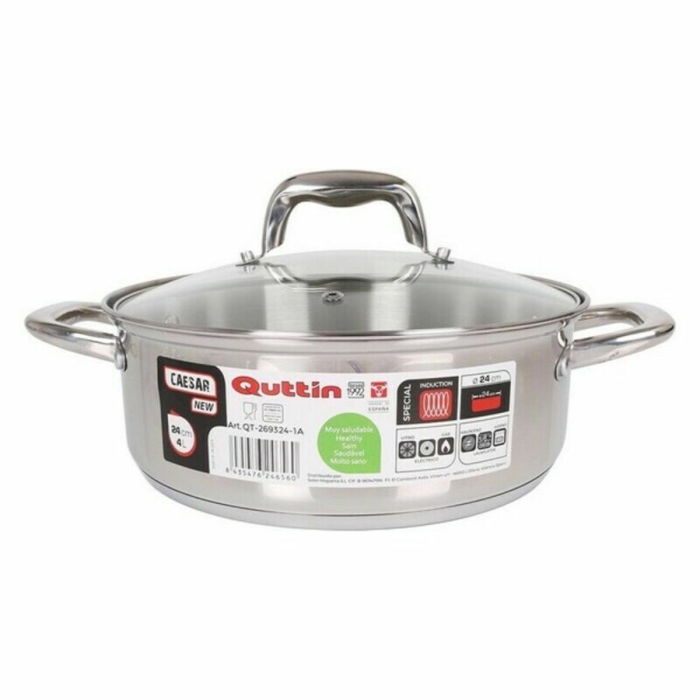 Casserole with Lid Quttin 139505 (ø 24 cm)