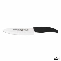 Couteau Chef Quttin   Céramique Noir 15 cm 1,8 mm (24 Unités)