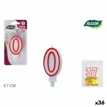 Candle Set Algon Red (36 Units)