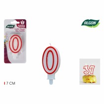 Candle Set Algon Red (36 Units)