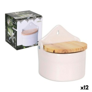 Salière avec couvercle Azahar Bois 420 ml 11,7 x 10 x 13 cm (12 Unités)