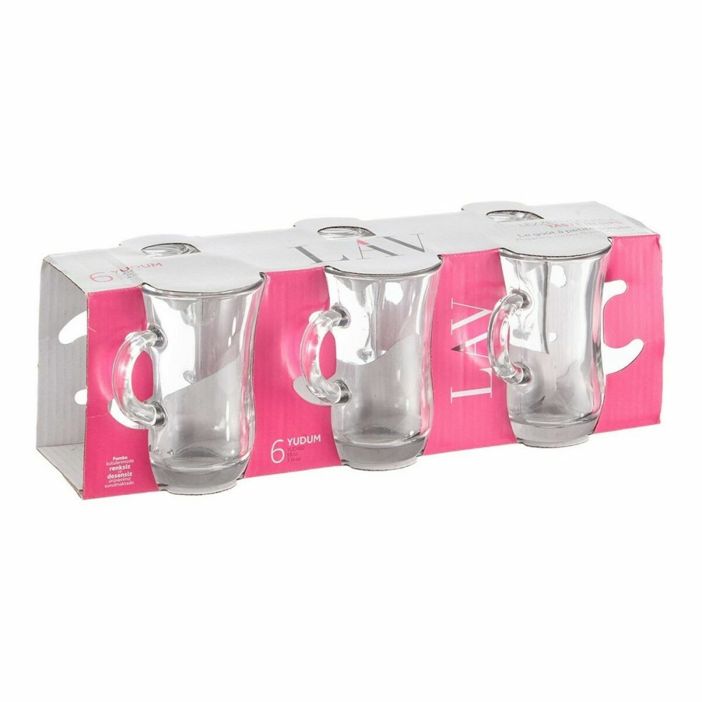 Set de Verres LAV Yudum 105 ml 6 Pièces (12 Unités)