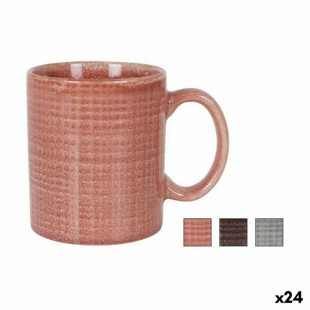 Tasse La Mediterránea Reassure 380 ml Céramique Rectangulaire (24 Unités)