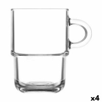 Tassensatz LAV 360 ml 11 x 8 x 12 cm Stapelbar 4 Stück (6 Stücke)