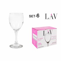 Set de verres à vin LAV Blanc 200 ml 6 Pièces (4 Unités)