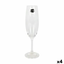 Gläsersatz Crystalex Lara Champagner 220 ml Kristall (6 Stück) (4 Stück)