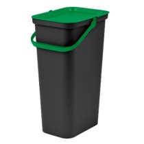 Recycling Waste Bin Tontarelli Moda Green 38 L (4 Units)