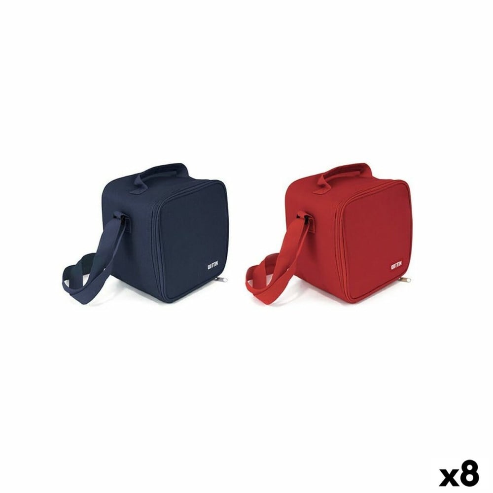 Sac Thermique Quttin Boîte à lunch Carré 17 x 17 x 16,56 cm (8 Unités)