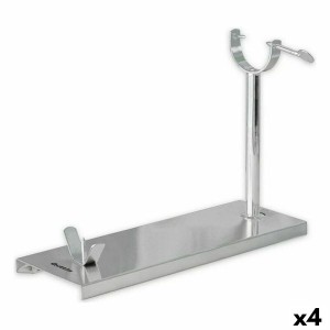 Support à jambon en acier inoxydable Quttin 108689 (49 x 16 x 3 cm) (4 Unités)