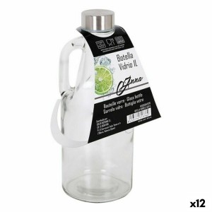 Glas-Flasche Anna 1 L Glas (12 Stück)