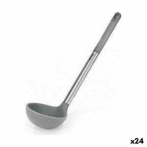 Louche Quttin Gris Silicone Acier 31 x 8,5 cm (24 Unités)