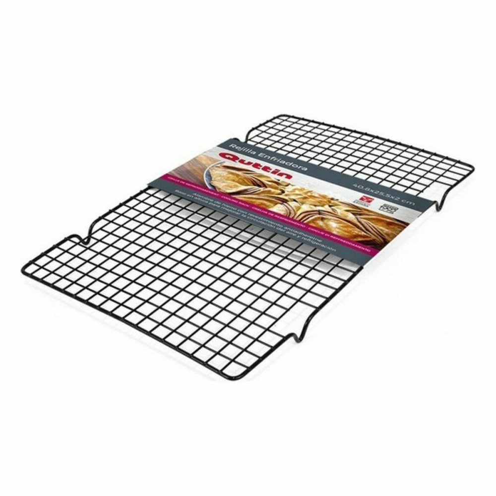 Grille de refroidissement Quttin 63372 Métal Noir 40,8 x 25,5 x 20 cm (40,8 x 25,5 x 2 cm)