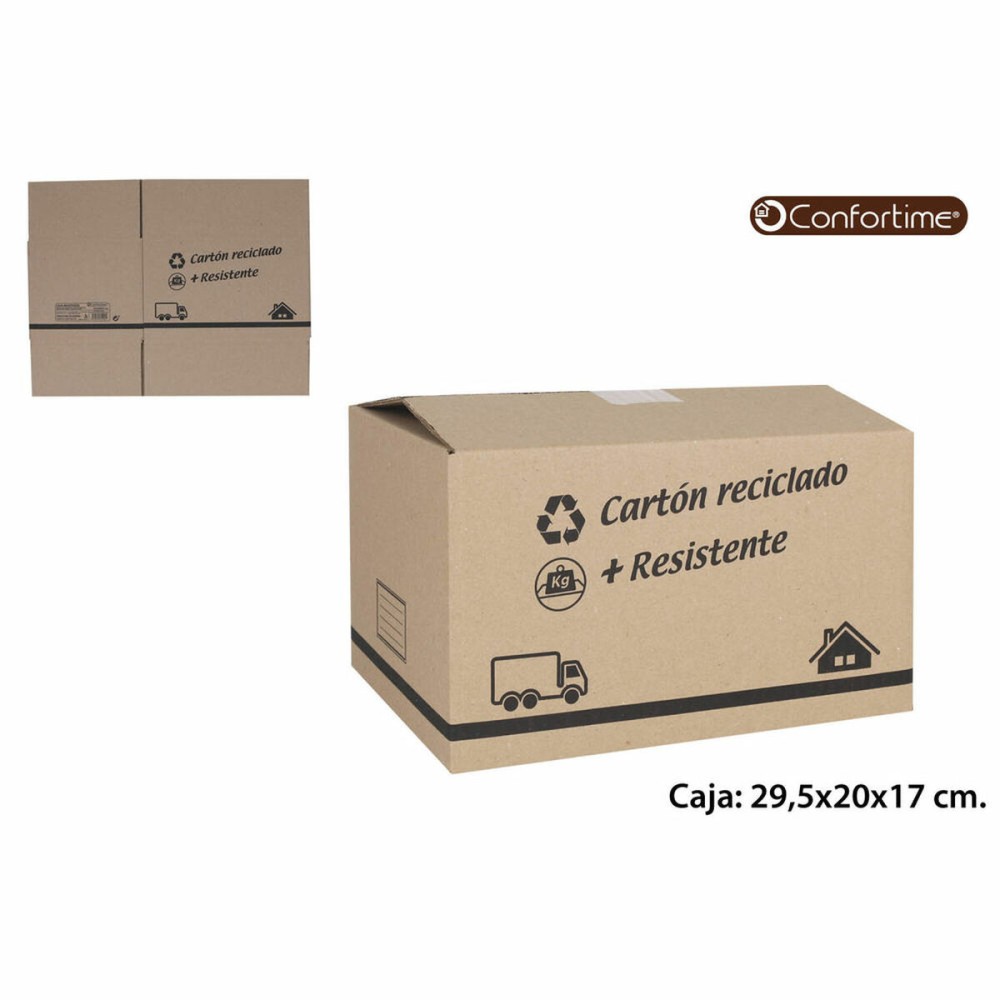 Boîte Multiusage Confortime Carton (20 Unités) (29,5 x 20 x 17 cm)