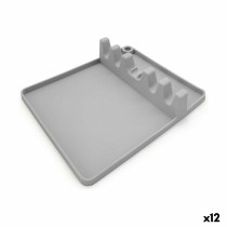 Support pour Ustensiles de Cuisine Quttin Silicone 20 x 17 x 4 cm (12 Unités)