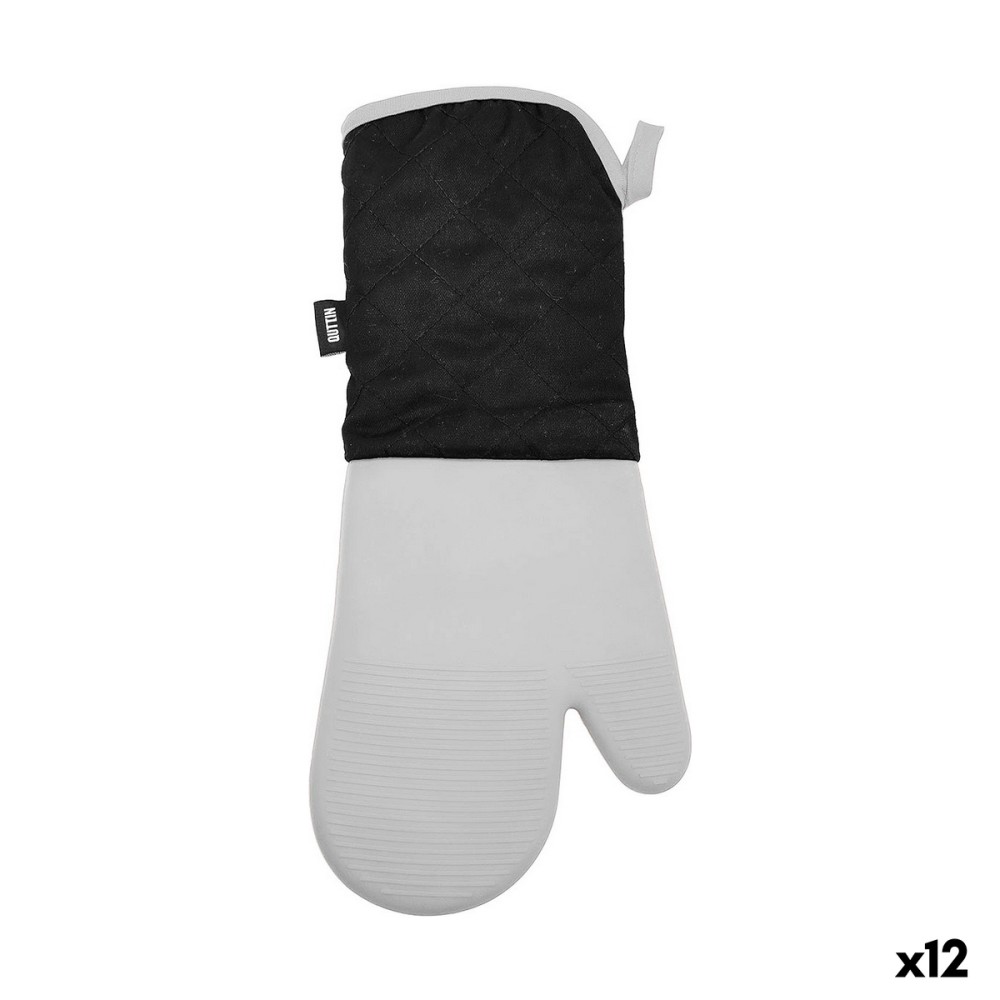 Backofenhandschuh Quttin Silikon 43 x 18 cm (12 Stück)