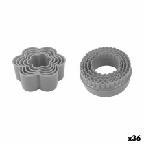 Moule à pâtisserie Quttin 9,5 x 9,5 x 3,5 cm 5 Pièces (36 Unités)