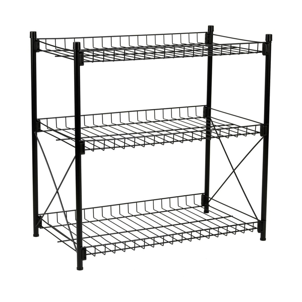 Shelves Confortime Metal 52 x 34 x 55 cm (2 Units)