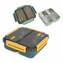 Lunchbox hermetisch ThermoSport Double Stahl Kunststoff 19,8 x 19,8 x 6,3 cm (6 Stück)