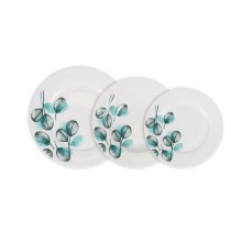 Dinnerware Set La Mediterránea Imagine Circular 18 Pieces (2 Units)