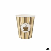 Set de Verres Algon Carton Café 30 Pièces 250 ml (15 Unités)