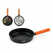 Poêle Quttin Gastro Noir Orange 42 x 27,5 x 5,4 cm (6 Unités)