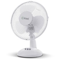 Ventilateur de Bureau Kiwi Blanc Ø 27 cm 21W (4 Unités)