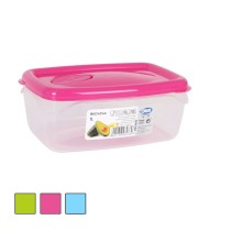 Hermetic Lunch Box Dem Rectangular 18 x 12,5 x 7,5 cm (24 Units)